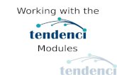 Working with the Latest Tendenci Modules
