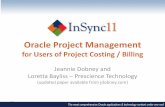 E-Business Suite 1 | Jeannie Dobney | Oracle Project Management for Users of Project Costing Billing.pdf