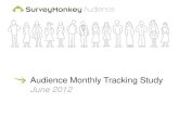 SurveyMonkey Audience Monthly Tracking Study (June 2012)