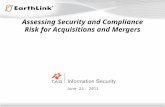 Assessing IT Security and Compliance Risk for Acquisitions and Mergers