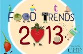 Food and drink trends 2013-2014 by CLIP Creative and PR