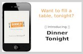 Dinner Tonight - full version