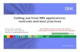 Calling out from IMS Applications: Methods and Best Practices - IMS UG July 2013 NYC