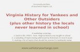 Virginia history for yankees