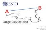 Large Deviations: An Introduction