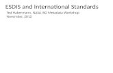 ESDIS and International Standards