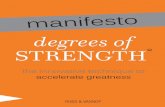 Degrees of Strength Team Manifesto