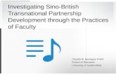 Developing Sino-British Transnational Partnerships- Relationship Management