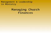 10 Managing church finances