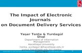 The Impact of Electronic Journals on Document Delivery Services