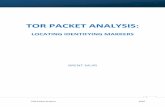 TOR Packet Analysis - Locating Identifying Markers