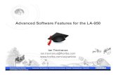 Advanced Software Features for the LA-950 Particle Size Analyzer