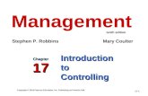 Chapter 17 management (10 th edition) by robbins and coulter