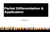 Partial Differentiation & Application