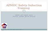 Apmdc induction training