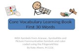 Core vocabulary learning book