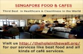 Singapore Best Food, Cafes in Singapore