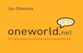 One World Uju Ofomato ICT Innovation for Community Empowerment