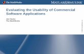 Evaluating Usability Of Commercial Software Applications