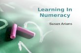 Learning in Numeracy