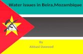 Water issues in mozambique