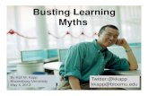 Busting Learning Myths: Fact of Fishy