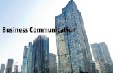 Advanced Business Communication 2013