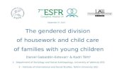 The gendered division of housework and parenting