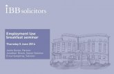 Employment Law Seminar: Disputes, Settlements and Employment Law Updates 2014