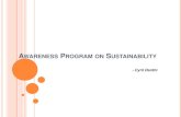 Awareness Sustainability & Sustainability Reporting