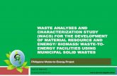 Waste analyses and characterization study (wacs for wte project) greenergy solutions