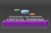 Strategies That Enhance Critical Thinking (For Nursing Students)
