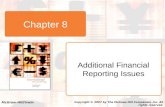 Chapter 08 International Accounting - Additional Financial  Reporting Issues