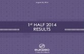 Résultats Semestriels 2014 / 1st Half 2014 Results