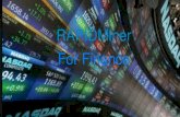 RM World 2014: Mining financial markets with RapidMiner