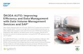 Skoda Auto improves performance and availability with SAP ActiveEmbedded