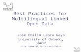 Best Practices for Multilingual Linked Open Data