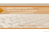 Mis impact of information technology on business