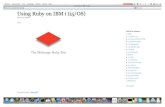 Using Ruby on IBM i (i5/OS)