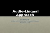 Audio linguial method