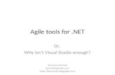 Agile Tools For .Net Development
