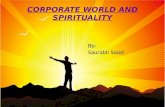 Corporate World and spirituality