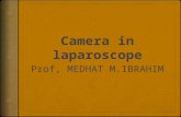 Camera in laparoscope