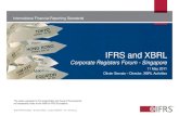 The IFRS Taxonomy: Today & Tomorrow (Mr Olivier Servais, IFRS Foundation)