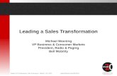 Sales 2.0: Leading a Sales Transformation
