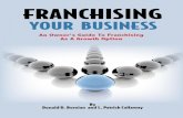Franchising Your Business