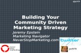 Developing the never stop marketing...to the cloud blueprint part 3a