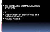 4G wireless communication