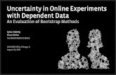 Uncertainty in online experiments with dependent data (KDD 2013 presentation)