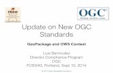 Geo Package and OWS Context at FOSS4G PDX